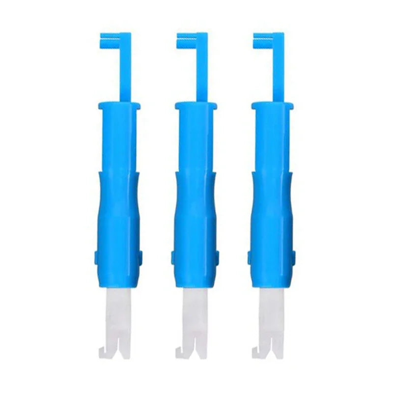 3/1pcs Automatic Sewing Threader Stitch Insertion Tool Quick Threader Needle Changer Hold Needles Firmly Sewing Supplies Leedoar