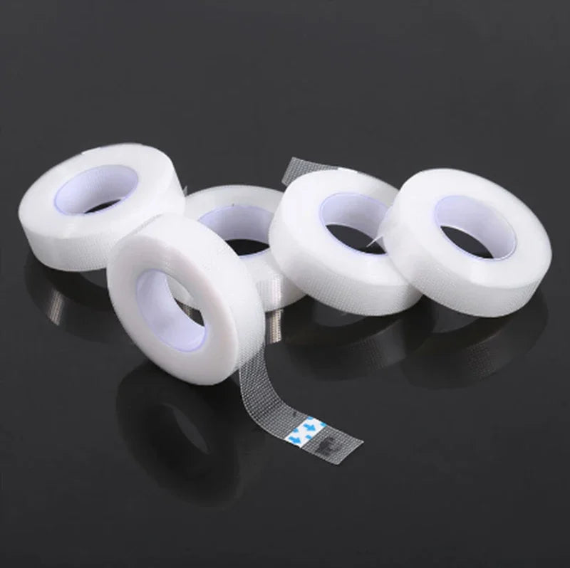 3/5 Rolls Eyelashes Extension PE Adhesive Tape Under Eye Patch Eye Tapes for Lashes Grafting Fake Eyelash Eyeliner Tapes Leedoar