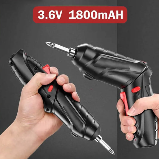 3.6v Power Tools Set Household Maintenance Repair 1800mAh Lithium Battery Mini Household Electric Drill Cordless Screwdriver