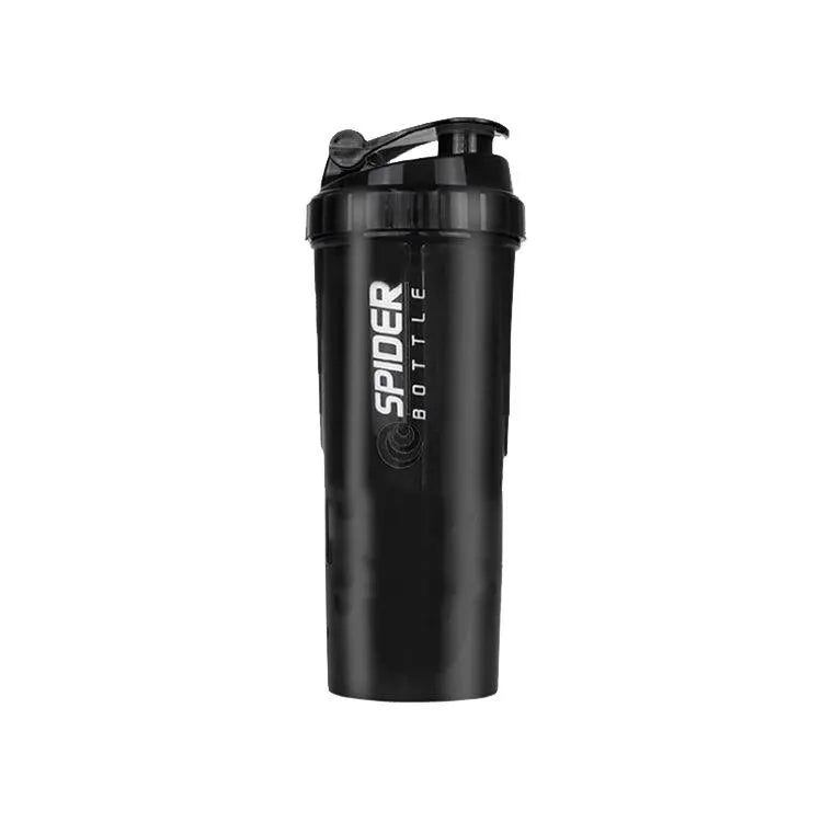 3 Layers Shaker Protein Bottle Powder Shake Cup Water Bottle Plastic Mixing Cup Body Building Exercise Bottle Leedoar