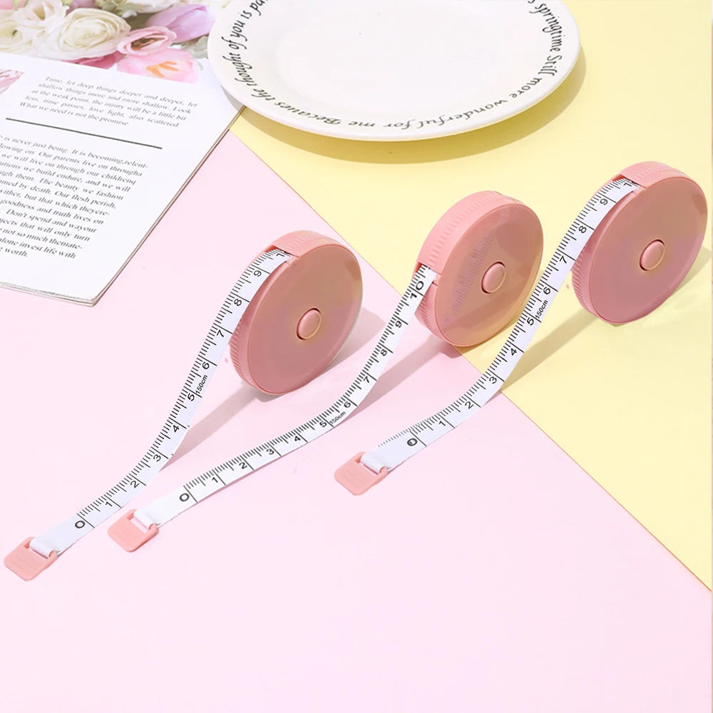 3 PC 1.5M Soft Tape Measure Double Scale Body Sewing Flexible Kids Height Measurement Ruler Portable Tools Tailor Craft Leedoar