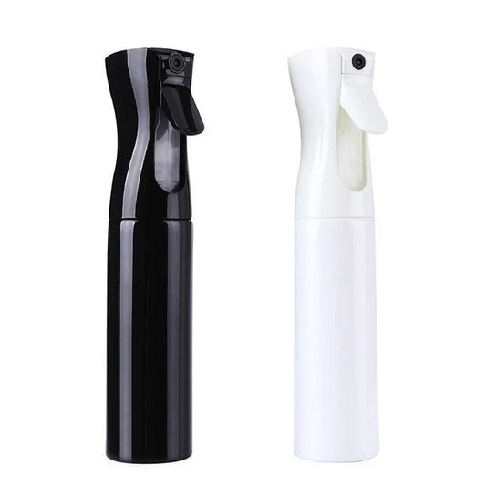 300ML Spray Bottle Salon Hairdressing High Pressure Continuous Atomizer Barber Styling Press Water Bottle Hair Care Tools Leedoar