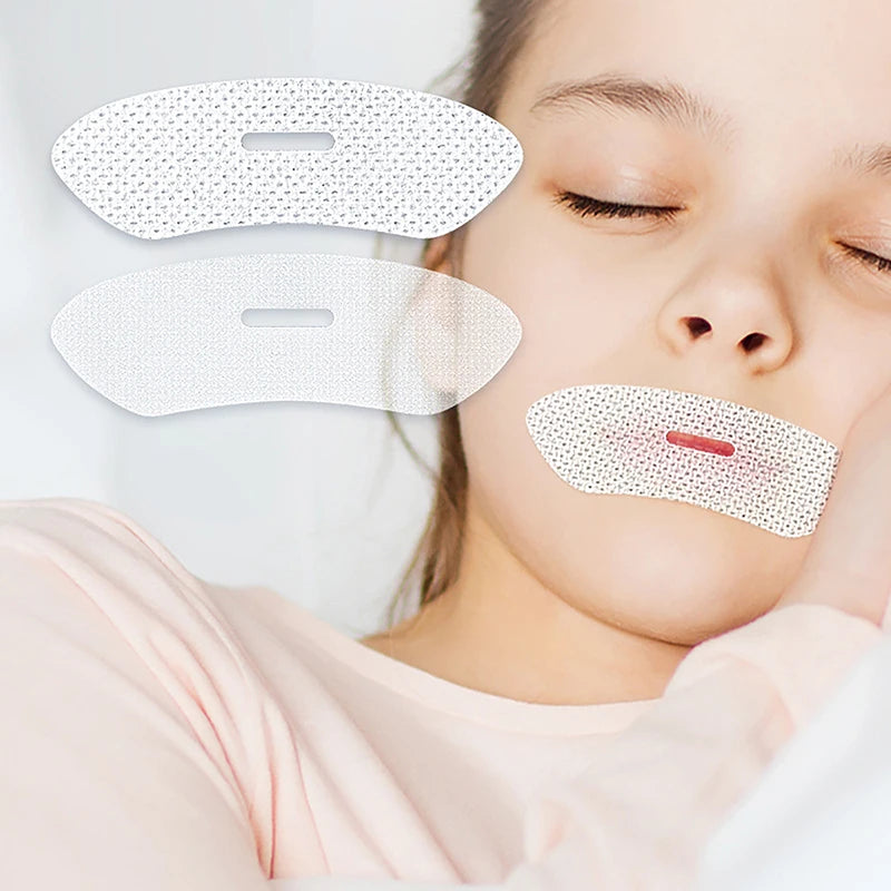 30Pcs Anti Snoring Mouth Tapes Sleep Strips Sticker Gentle Less Mouth Seal Tape Stop Snore Mouth Correction Sticker Tape Leedoar