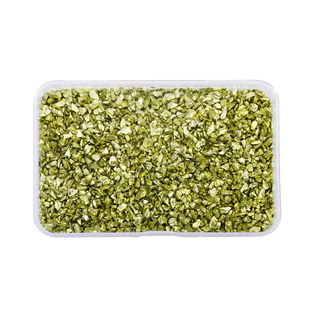 30g/Box Crushed Glass Stones Resin Filling Irregular Broken Stone for DIY Epoxy Resin Mold Crafts Nail Art Decoration Material Leedoar