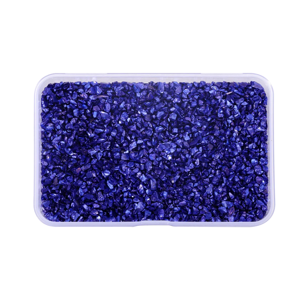 30g/Box Crushed Glass Stones Resin Filling Irregular Broken Stone for DIY Epoxy Resin Mold Crafts Nail Art Decoration Material Leedoar