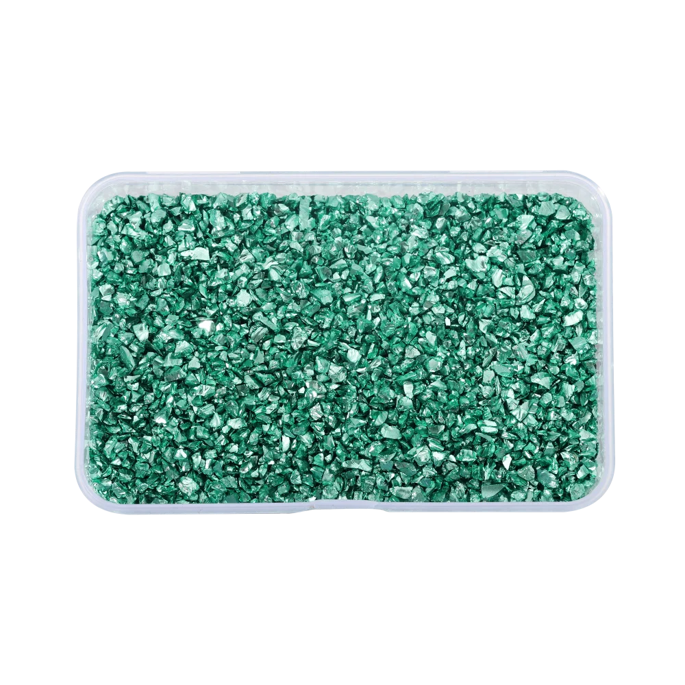 30g/Box Crushed Glass Stones Resin Filling Irregular Broken Stone for DIY Epoxy Resin Mold Crafts Nail Art Decoration Material Leedoar