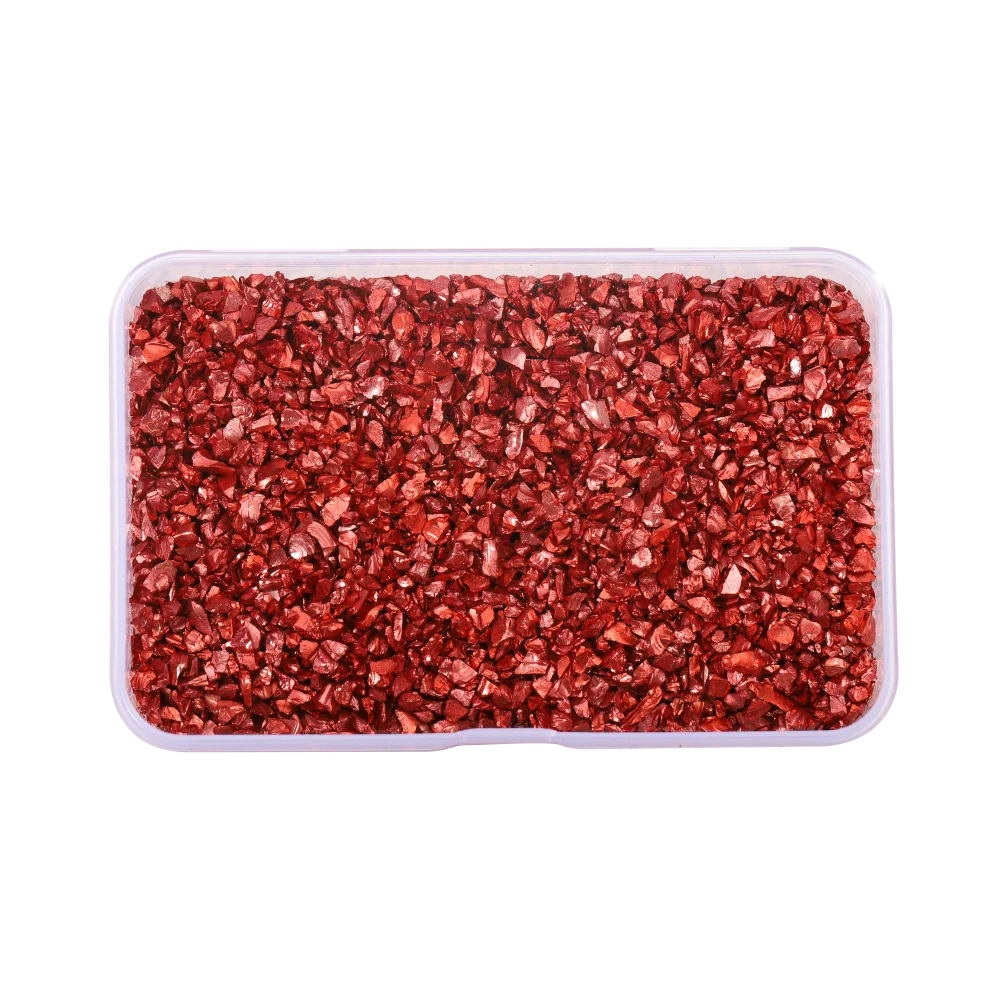 30g/Box Crushed Glass Stones Resin Filling Irregular Broken Stone for DIY Epoxy Resin Mold Crafts Nail Art Decoration Material Leedoar