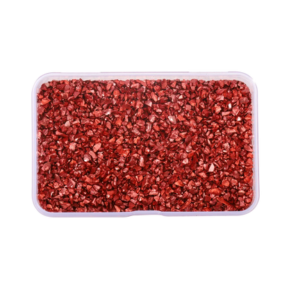 30g/Box Crushed Glass Stones Resin Filling Irregular Broken Stone for DIY Epoxy Resin Mold Crafts Nail Art Decoration Material Leedoar