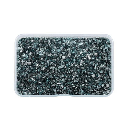 30g/Box Crushed Glass Stones Resin Filling Irregular Broken Stone for DIY Epoxy Resin Mold Crafts Nail Art Decoration Material Leedoar