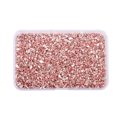 30g/Box Crushed Glass Stones Resin Filling Irregular Broken Stone for DIY Epoxy Resin Mold Crafts Nail Art Decoration Material Leedoar