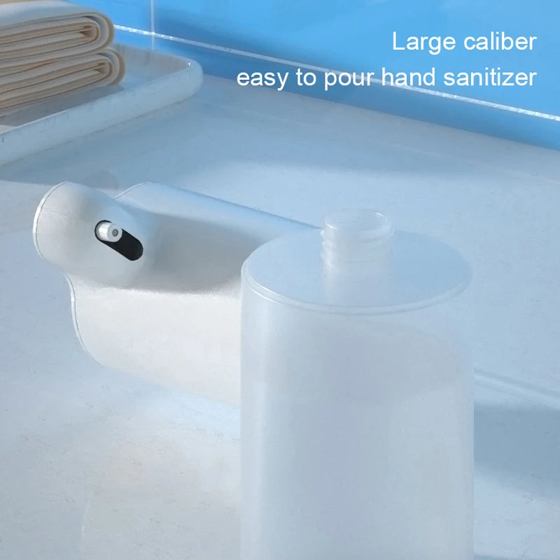 350ml Automatic Soap Dispenser Touchless Foaming Soap Dispenser USB Rechargeable Mini Electric Hand Washer Foam Soap Dispenser Leedoar