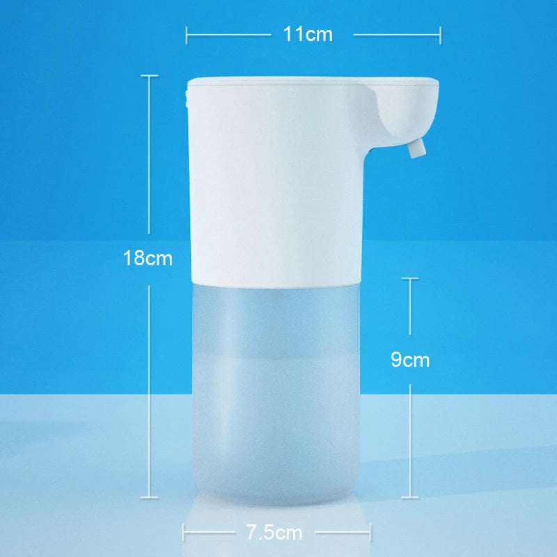 350ml Automatic Soap Dispenser Touchless Foaming Soap Dispenser USB Rechargeable Mini Electric Hand Washer Foam Soap Dispenser Leedoar