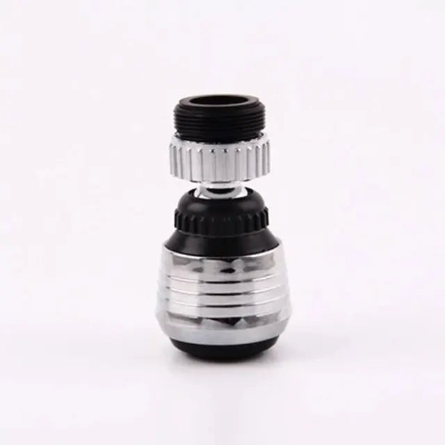 360 ° Adjustment Kitchen Sink Faucet Extender Filter Spray Dual-mode Water-saving Pressurizer Household Bathroom Gadget Leedoar