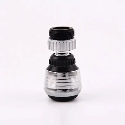 360 ° Adjustment Kitchen Sink Faucet Extender Filter Spray Dual-mode Water-saving Pressurizer Household Bathroom Gadget Leedoar