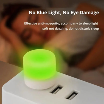 3Pcs Mosquito Repelente Night Light Led Mosquito Repelente Luz Criativa Portátil Usb Casa Quarto Mini Night Light 