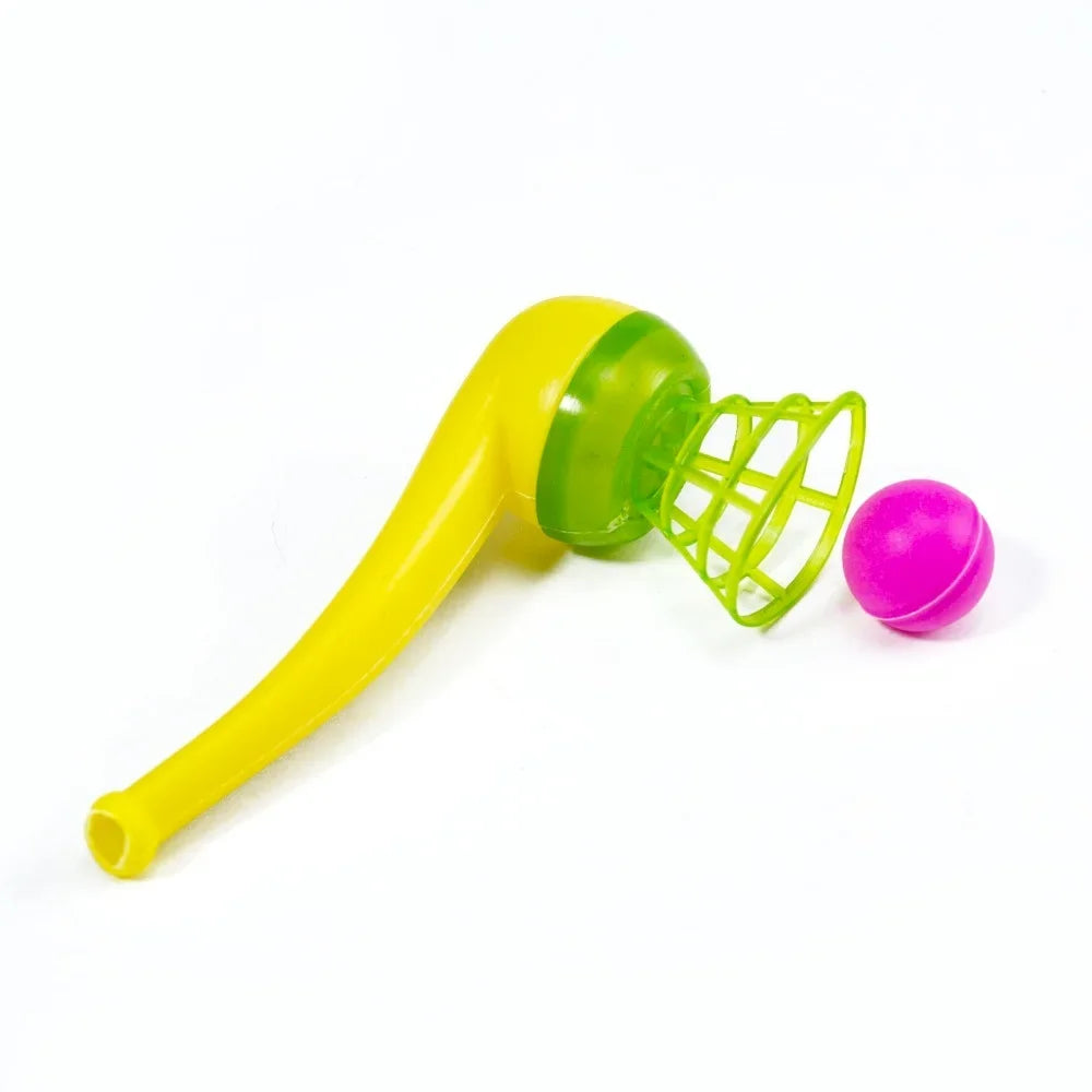 3Pcs Plastic Pipe Blowing Ball Kids Toys Outdoor Games Balance Training Educational Toys Learning Toys for Children Funny Gifts Leedoar