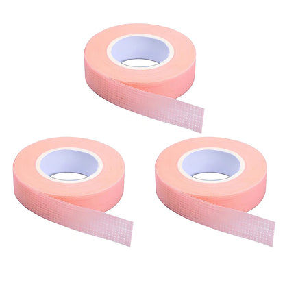 3pcs Eyelash Extension Lint Breathable Non-woven Cloth Adhesive Tape Medical Paper Tape For False Lashes Patch Makeup Tools 3 p Leedoar