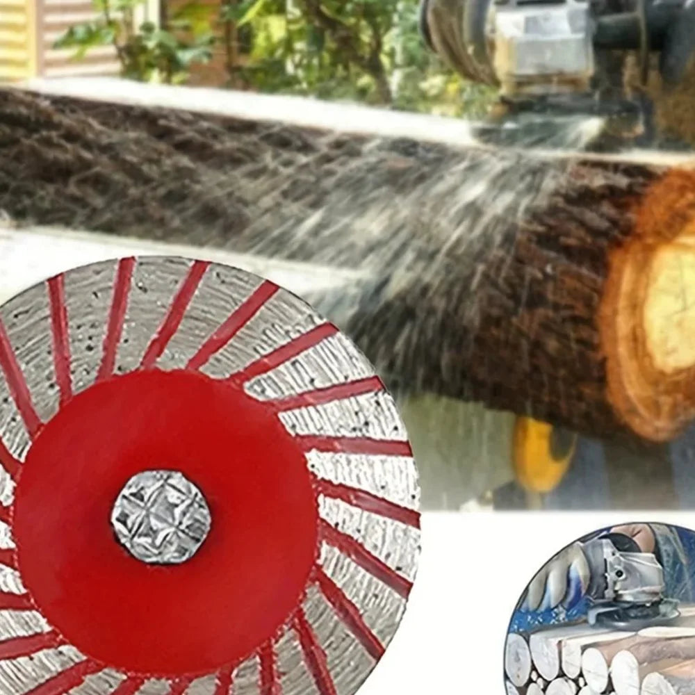 40mm Diamond Cutting Discs, Turbo Mini Carving Saw Blade For Granite Marble Ceramic Tile, Stone Carving Tool With 6mm Shank Leedoar