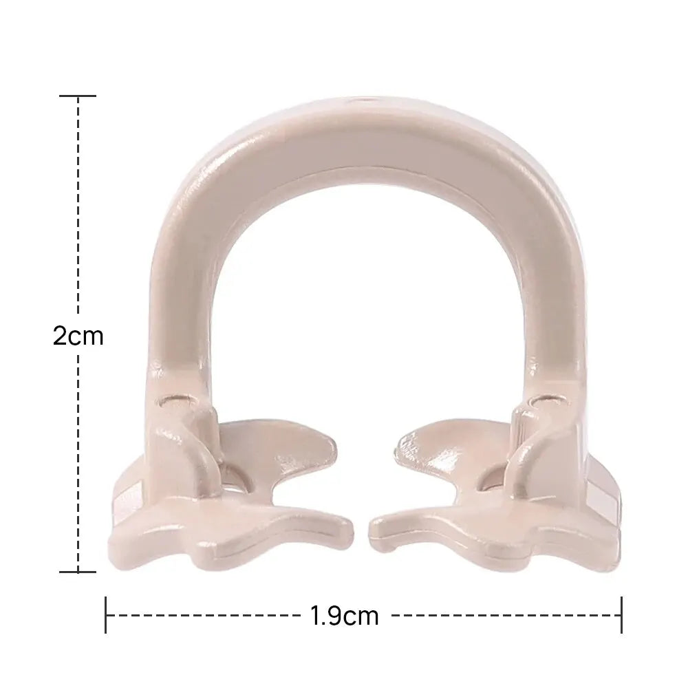 4Pcs/Box Dental Rubber Dam Clamps Barrier Clip Denspay Autoclavable Dental Lab Clinic Dam Rubber Clamp Separator Ring Leedoar