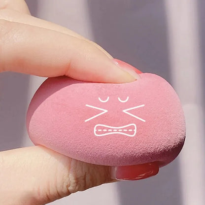 4pcs Beauty Egg Makeup Sponge Set Foundation Make Up Sponge With Egg Box Perfect For Face Cream Powder Leedoar