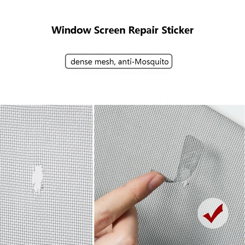 5/10/20Pcs Window Screen Repair Sticker Window Net Anti-mosquito Mesh Door Mosquito Netting Patch Repair Broken Hole Screen Net Leedoar