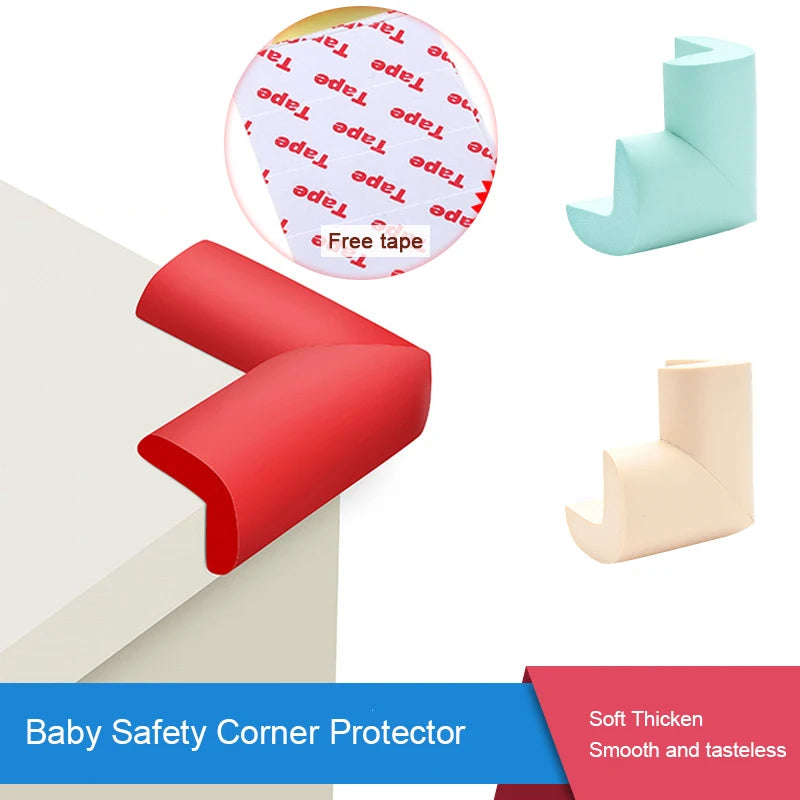 5/10Pcs Baby Safety Corner Home Soft Edge Corners Toddle Infant Safety Protection Furniture Protector Table Guards Cover Leedoar