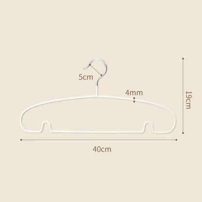 5/10pcs Simple Clothes Hanger Non Slip Dormitory Household Clothe Hanging To Prevent Clothes Deformation Clothes Storage Leedoar