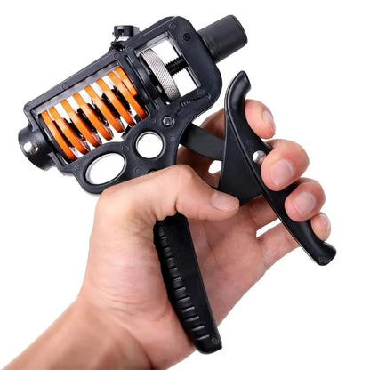 5-165kg Adjustable Heavy Hand Grip Strengthener Finger Expander Arm Wrist Forearm Trainers Fitness Steel Spring Exercise Leedoar