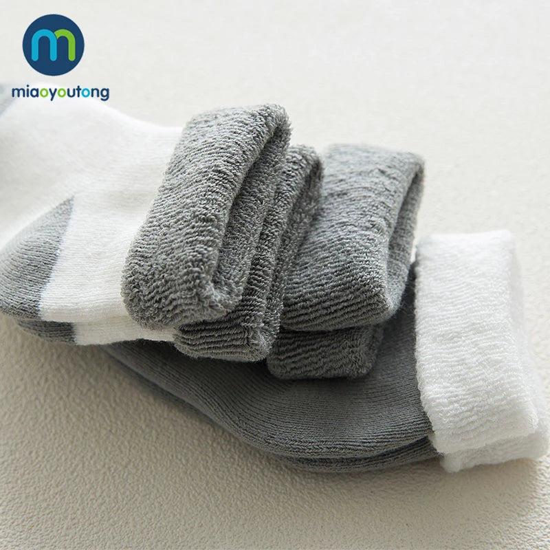 5 Pair High Quality Thicken Cartoon Comfort Cotton Newborn Socks Kids Boy New Born Baby Girl Socks Meia Infantil Miaoyoutong Leedoar