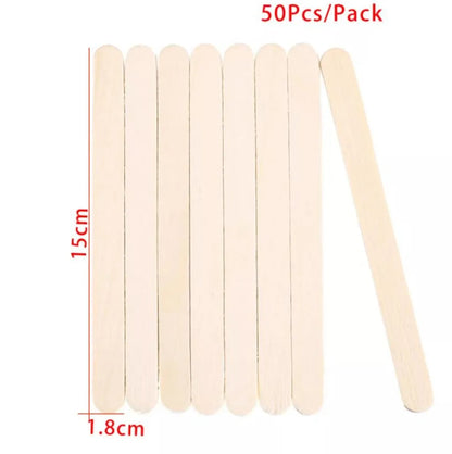 50/100/150Pcs Resina Ferramenta Epoxy Agitador Palito de Sorvete Picolé Feito à Mão Molde de Resina DIY Madeira Palitos de Sorvete Ferramentas de Fabricação 