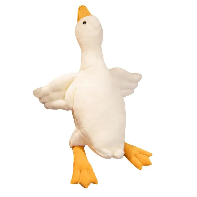 50/130CM Hot Goose Plush Stuffed Soft Duck Sleeping Pillow Sofa Cushion Kids Girlfriend Birthday Gift Leedoar