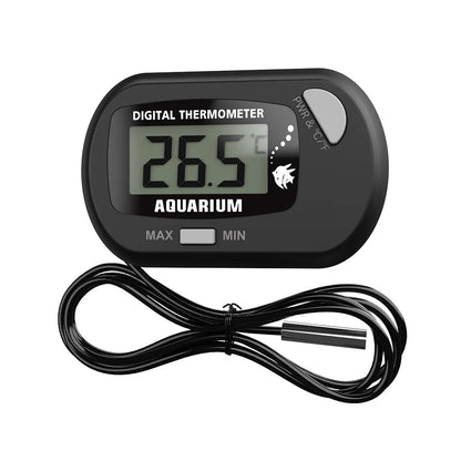 Termómetro digital para acuario, tanque de peces, de -50 ℃ a 70 ℃, con ventosa, sensor de temperatura, medidor, termómetro