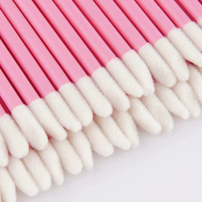 500/1000PCS Lip Wands Applicators Disposable Lip Brush Lipstick Brush Lip Gloss Applicator Wands  Makeup Applicator Beauty Tool Leedoar