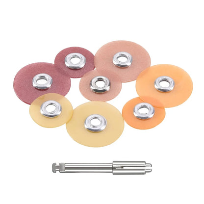 50Pcs/Bag Dental Finishing and Polishing Discs Composites Ceramics and Glass Ionomer Restorations 135℃ Autoclavable Leedoar