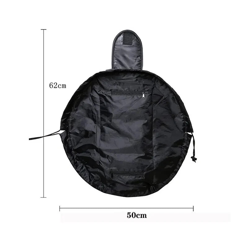 50X62CM Drawstring Elastic Makeup Storage Bag Women Portable Travel Black Large Capacity Portables Handbag Storage-Bags Trendy Leedoar