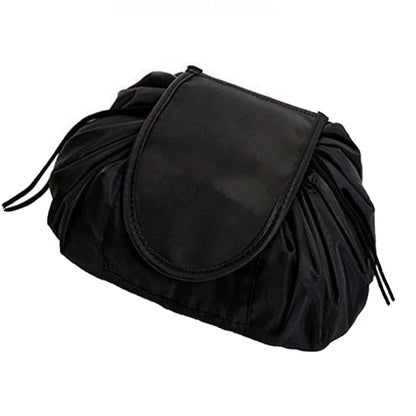 50X62CM Drawstring Elastic Makeup Storage Bag Women Portable Travel Black Large Capacity Portables Handbag Storage-Bags Trendy Leedoar