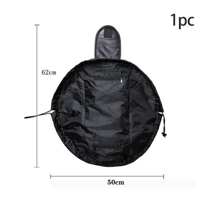 50X62CM Drawstring Elastic Makeup Storage Bag Women Portable Travel Black Large Capacity Portables Handbag Storage-Bags Trendy Leedoar