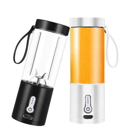 530ML Liquidificador Portátil Poderoso para Smoothies Shakes USB Recarregável Processador de Alimentos Máquina de Mistura de Frutas Mini Espremedor Liquidificador Copo