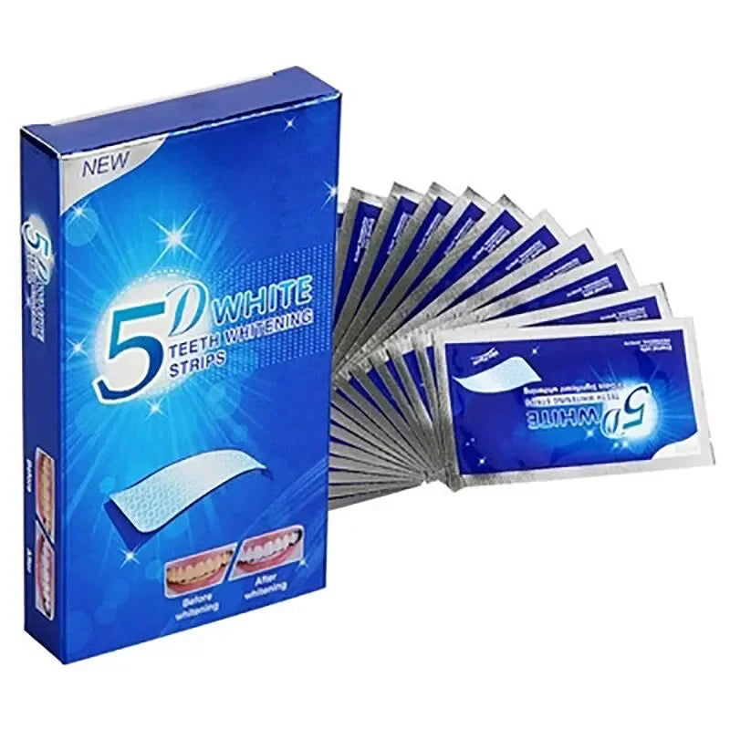 5D Dental Paste Teeth Bright White Tooth Paste Green Tooth Paste Neutral Tooth Paste 7 Bags And 14 Pieces Leedoar