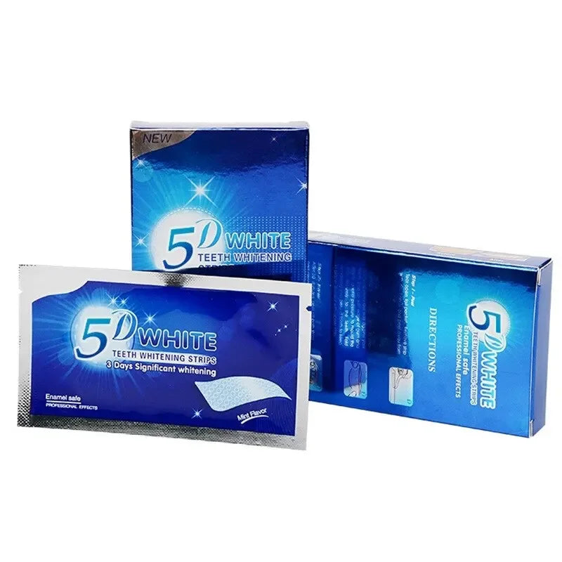 5D Dental Paste Teeth Bright White Tooth Paste Green Tooth Paste Neutral Tooth Paste 7 Bags And 14 Pieces Leedoar