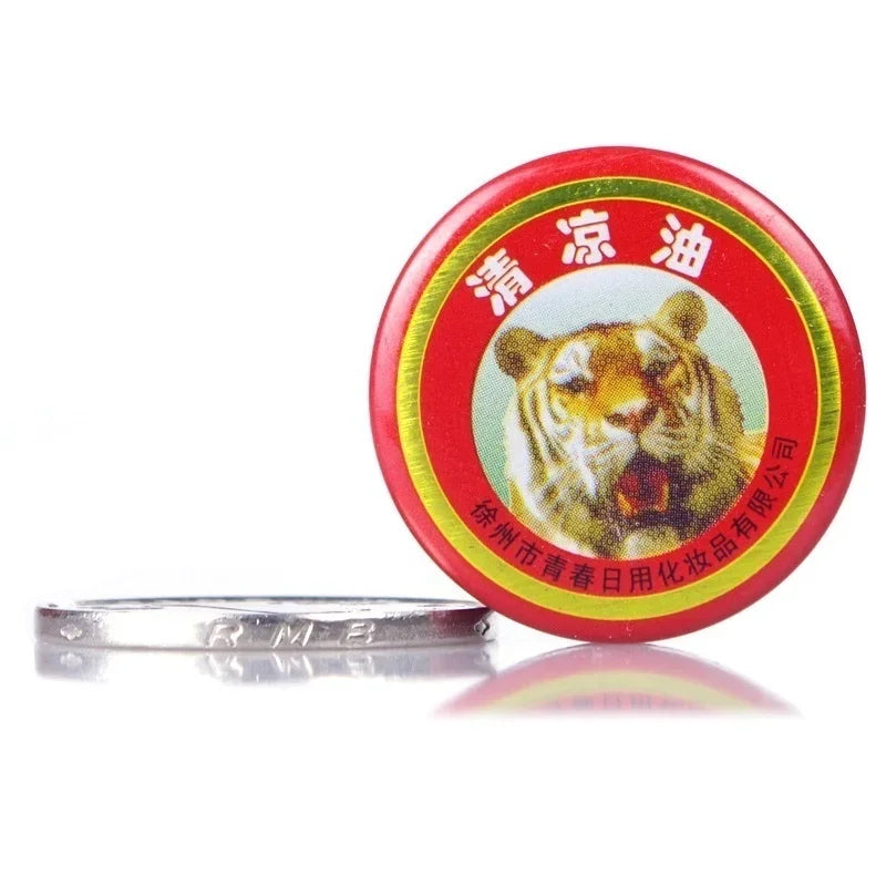 5PCS Tiger Essential Balm Balsamo Tigre Balm Plaster Tiger Essential Oils Mosquito Elimination Headache Cold Dizziness Solid Air Leedoar