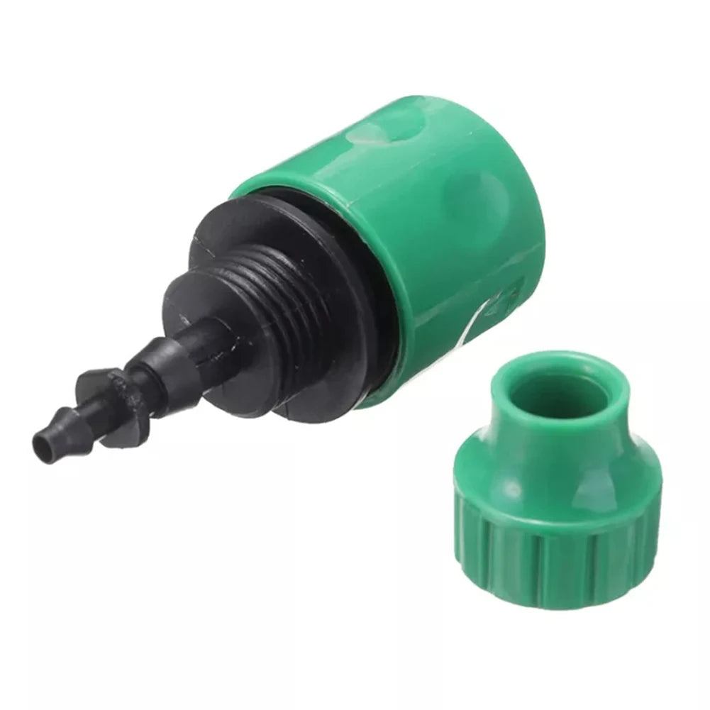 5Pcs Water Hose Quick Connector Plastic Garden Water Hose Quick Connector Micro Irrigation Adapter Connector Leedoar