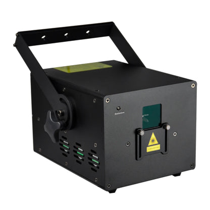 5W RGB Laser Light 40K Scanner Red 2000mW Green 1000mW Blue 2000mW Compact Design DMX512 ILDA Control for Clubs Bars Nightclubs