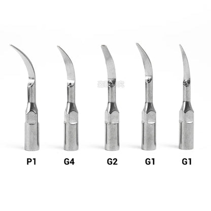 5 puntas de raspador ultrasónico dental, punta de raspado para periodoncia, endodoncia, aptas para EMS Woodpecker 