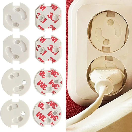 5pcs Kids Sockets Cover Plugs Baby Safety Electric Socket Outlet Plug Protection Children Security Safe Lock Cover Leedoar