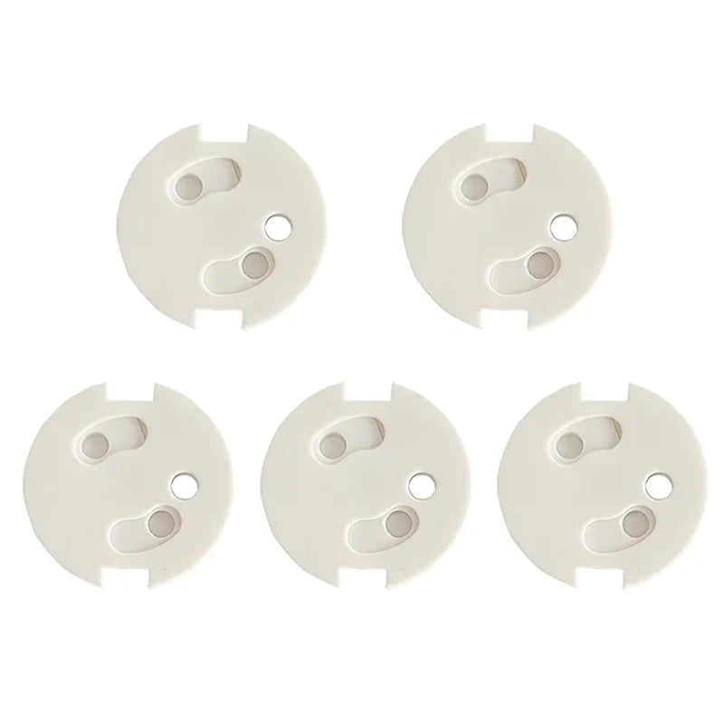 5pcs Kids Sockets Cover Plugs Baby Safety Electric Socket Outlet Plug Protection Children Security Safe Lock Cover Leedoar