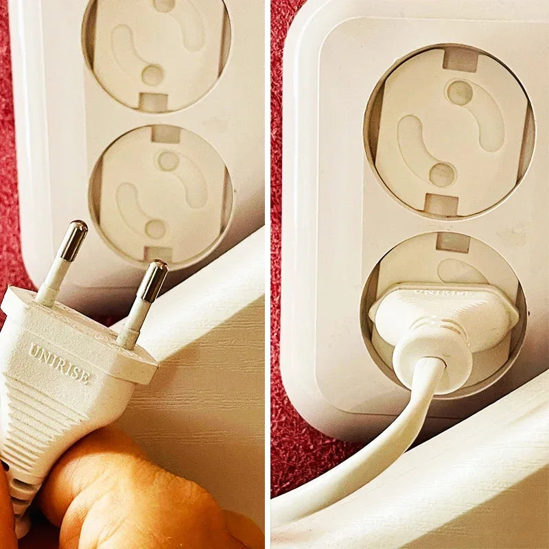 5pcs Kids Sockets Cover Plugs Baby Safety Electric Socket Outlet Plug Protection Children Security Safe Lock Cover Leedoar