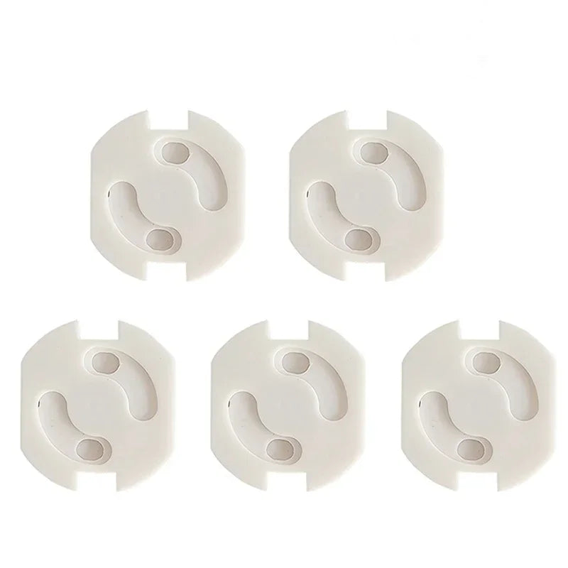 5pcs Kids Sockets Cover Plugs Baby Safety Electric Socket Outlet Plug Protection Children Security Safe Lock Cover Leedoar