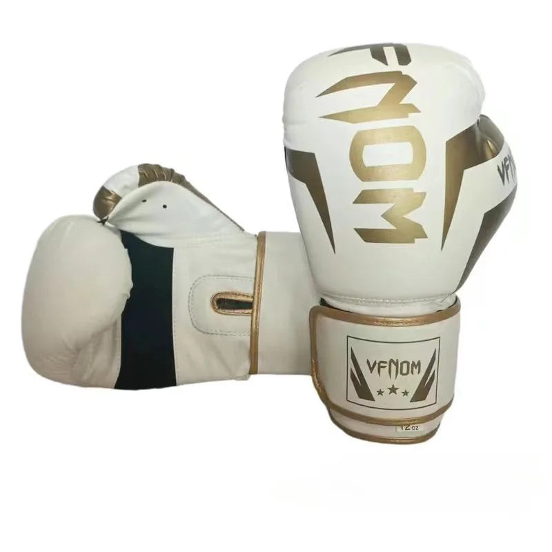 6/8/10/12oz Kids Boxing Gloves Professional Sanda Muay Thai Fighting Gloves for Men Women Punching Bag Kickboxing Gloves Leedoar