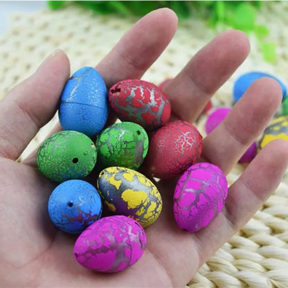 60pcs Magic Dinosaur Eggs Hatching In Water Growing Dinosaur Egg Animal Breeding Educational Toys for Children Kids Gift Leedoar